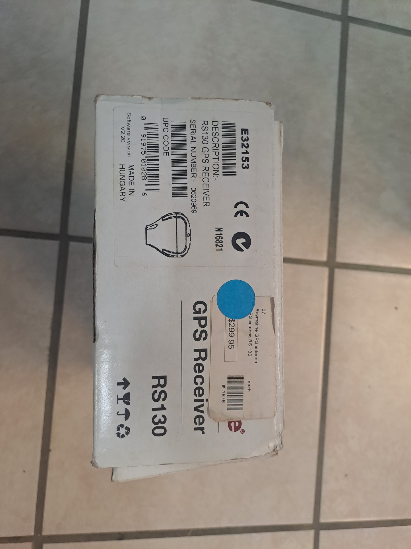 Raymarine GPS receiver RS130