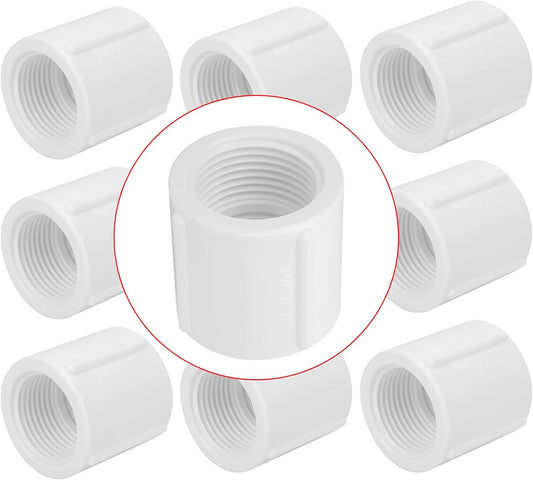1" Double Female Thread PVC Pipe Coupling Adapter
